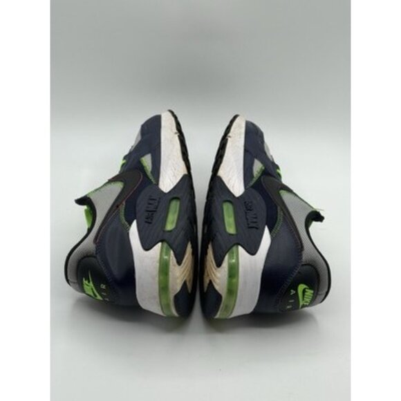 Nike Air Max Excee Running Shoes Men’s Navy Blue Black Neon CD4165 400 Size 12 - Picture 4 of 9